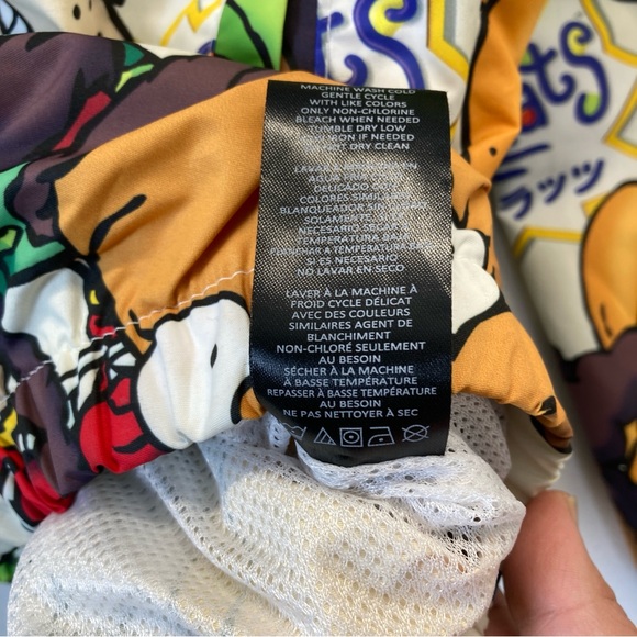 Members Only Rugrats Jacket Mens M Nickelodeon Full Zip Hooded Cartoon - Picture 15 of 16